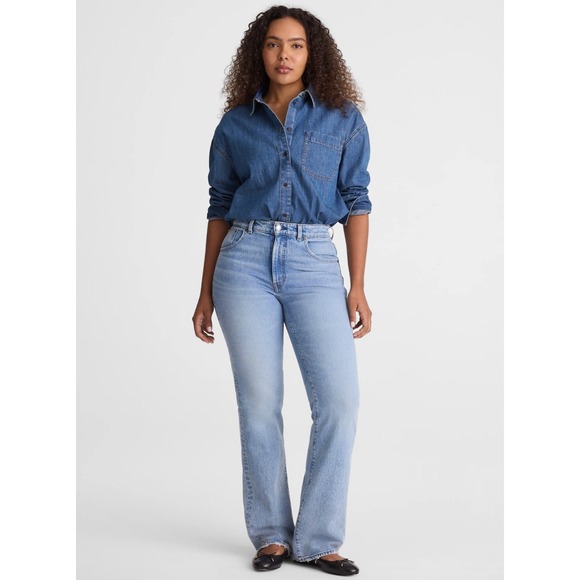 Madewell Denim - Madewell | NWT Petite Curvy Relaxed Bootcut Jeans Raebrook Wash | Sz P30